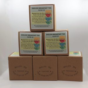 BLACK BLEND - ENGLISH BREAKFAST 28 box back