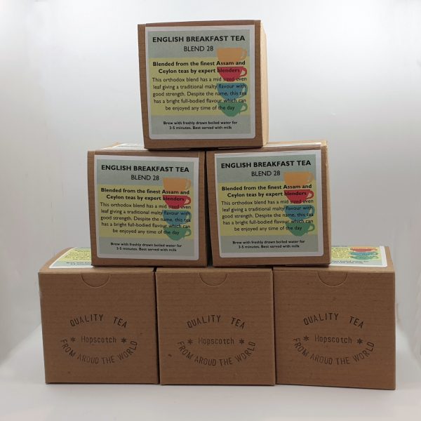 BLACK BLEND - ENGLISH BREAKFAST 28 box back